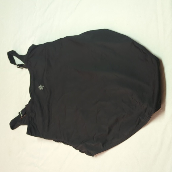Quintsoul Square Neck Side Shirred Full Coverage One-piece Swimsuit Black NWOT - Picture 9 of 11